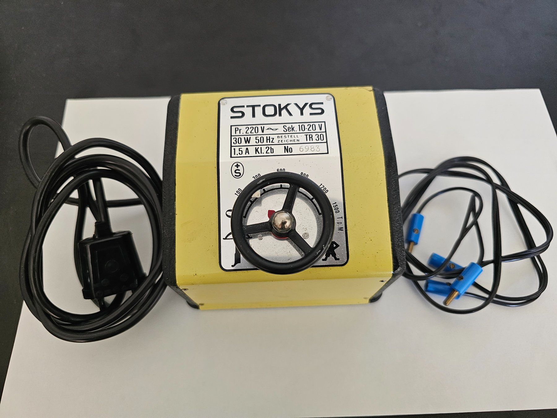 Alimentazione elettrica: Stokys Transformator TR30 Trafo 220 V OVP – Usato da Hunzenschwil venduto da swissladyshop