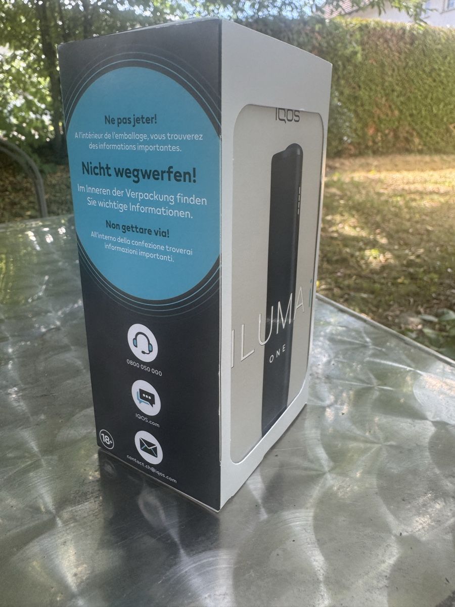 Iqos Altri Prodotti per fumatori: IQOS ILUMA ONE OVP neu – Nuovo e nell'imballaggio originale da Brugg AG venduto da glo_87vy