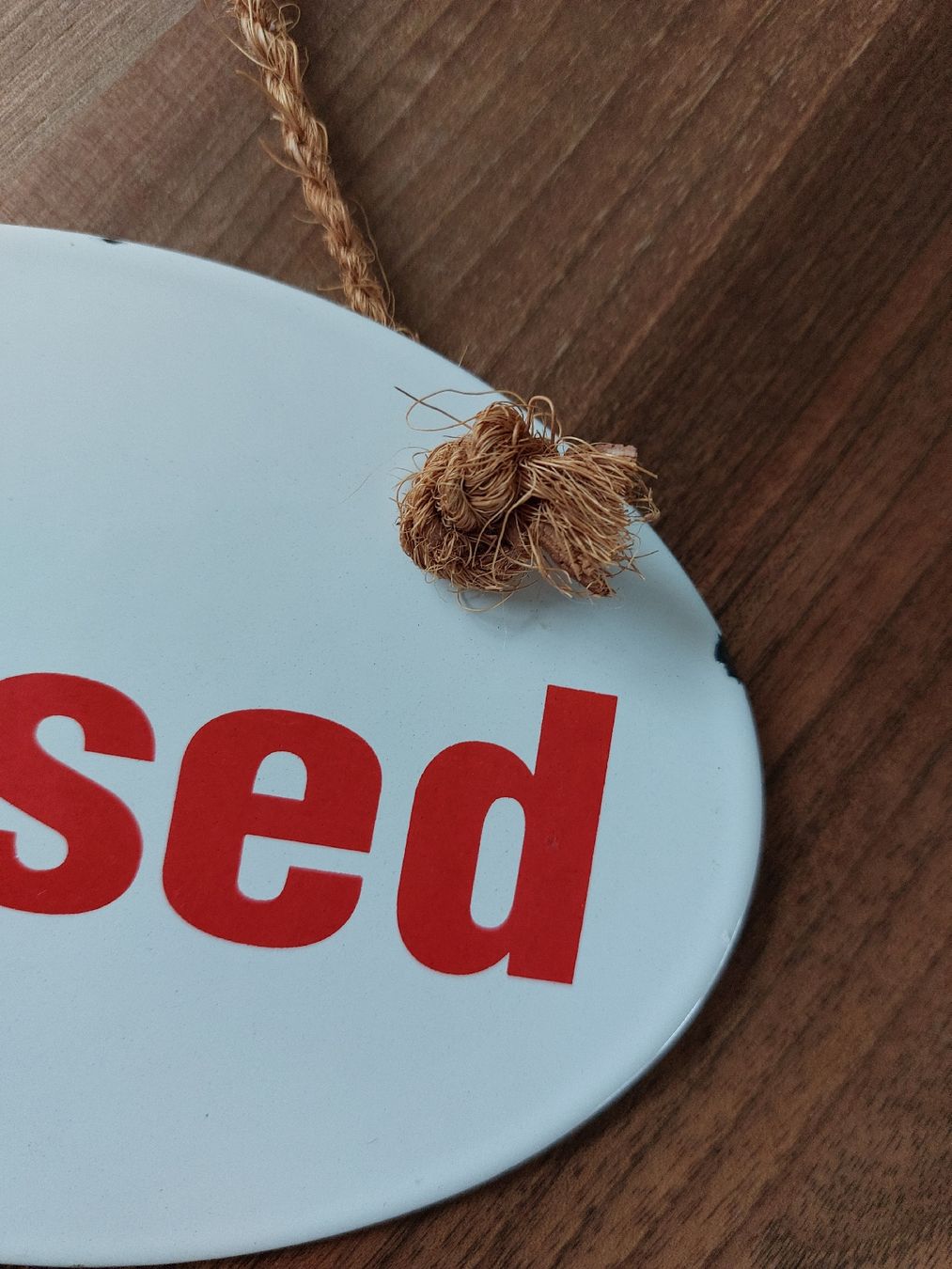Schilder: Email / Emaille Schild Open / Closed – Gebraucht aus Glarus von novale2 3