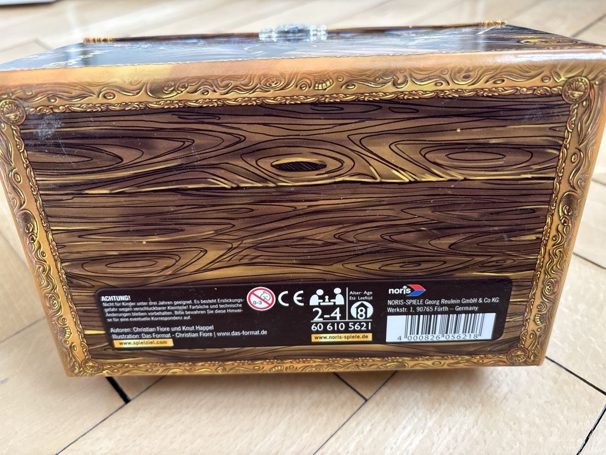 Giochi: Captain Jack's Gold, Noris Spiel, NEU – Nuovo e nell'imballaggio originale da Bern venduto da blu123 3