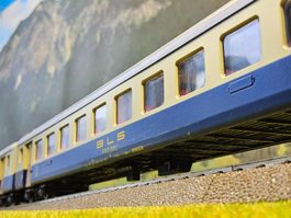 Roco 4er Set __ BLS Regionalzug inkl. Gepäckwagen __ OVP H0