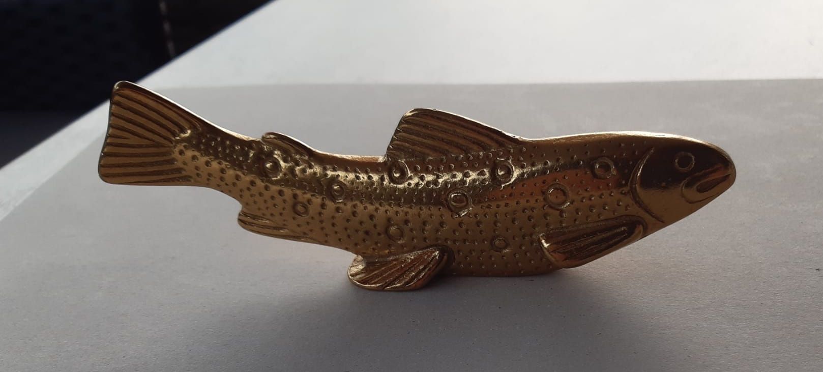 Sculture & Statue: Forelle aus Messing / Fischerei 14.5 cm – Usato da Derendingen venduto da Auranti 4