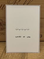 Grusskarte waves of life