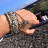 Filigranes Silber Armband Algerien 1930