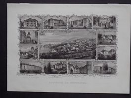 Neuchâtel Souvenirblatt