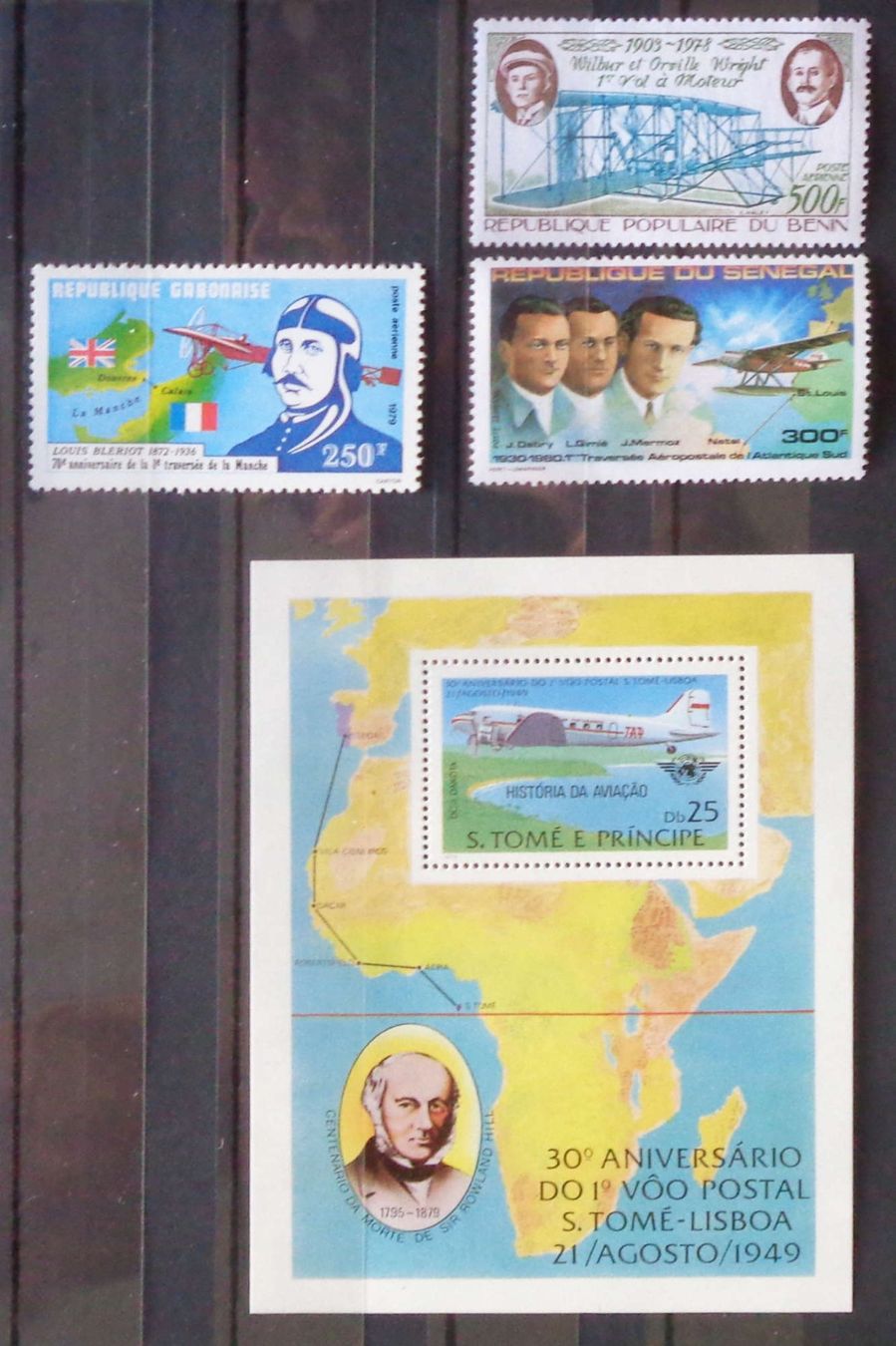 Alle Briefmarken: MONDE: Thématique AVIATION **, 5 photos – Neu (gemäss Beschreibung) aus Le Locle von timbrettino 4