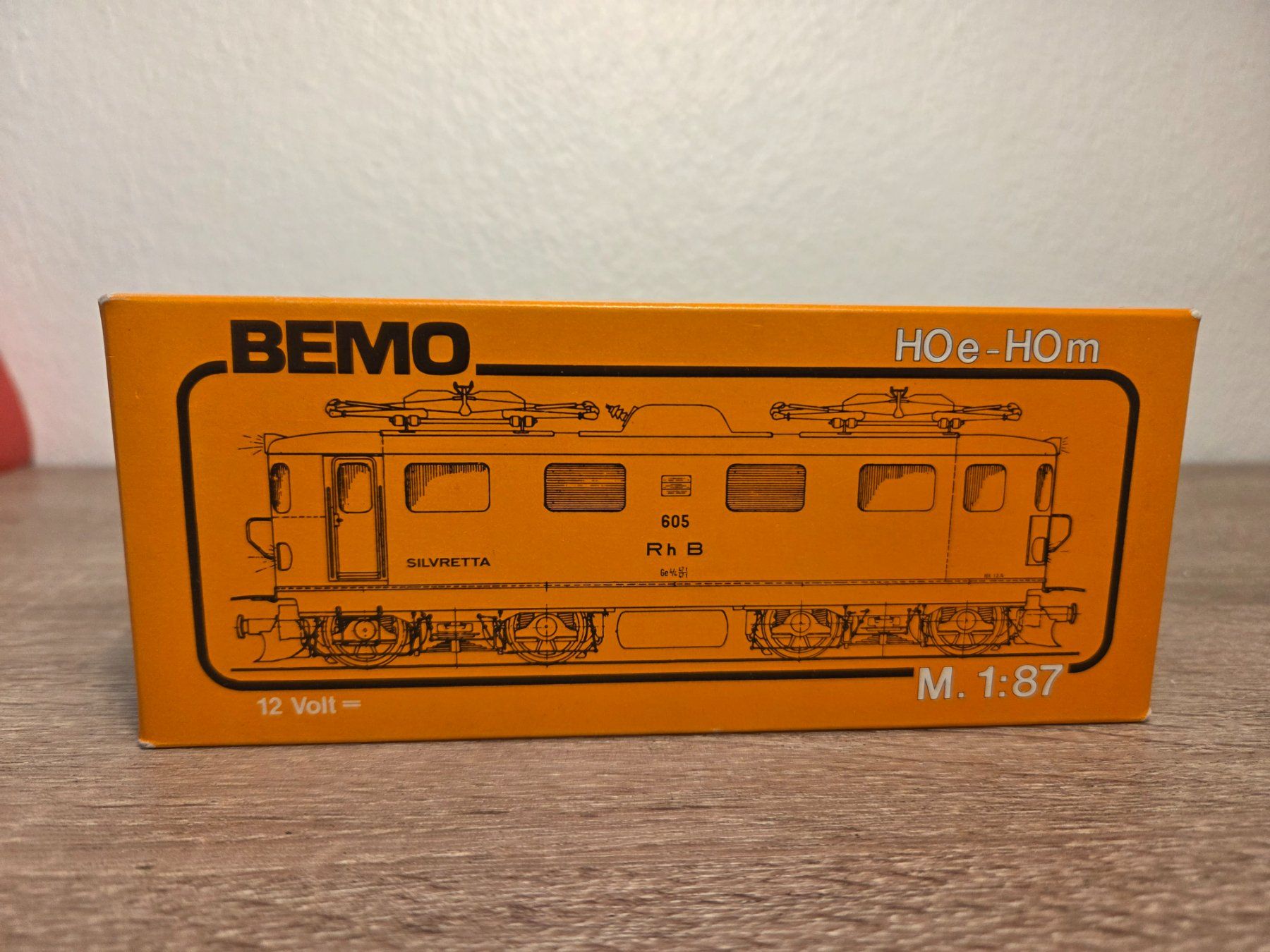 Bemo Modelleisenbahnen: Bemo 1250/5 E-Lok Silvretta RhB H0m – Gebraucht aus St-Aubin-Sauges von Lo_Go 6