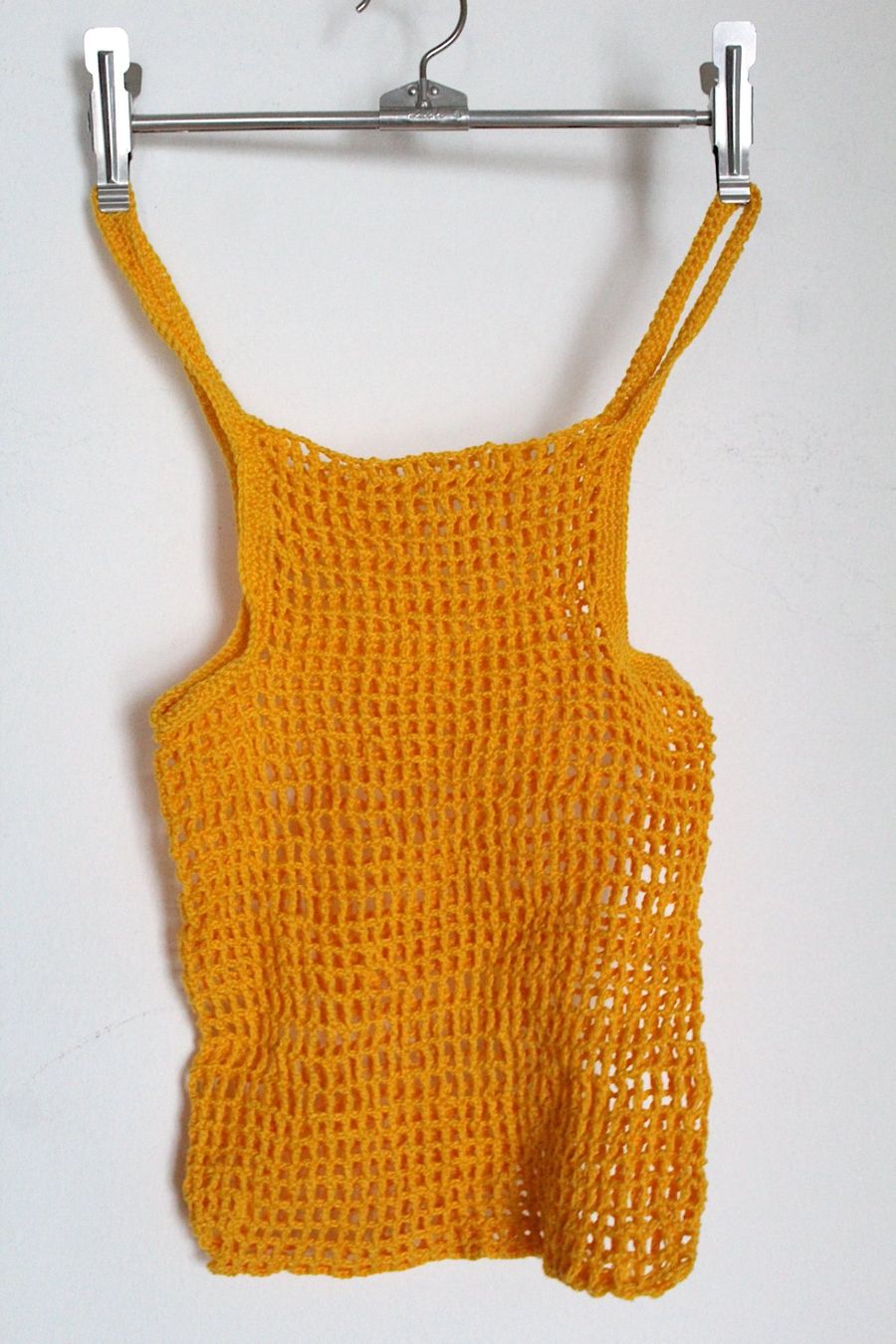 Borse: Neue, Gelbe Häkeltasche, Handmade – Usato da Locarno venduto da fripui 1