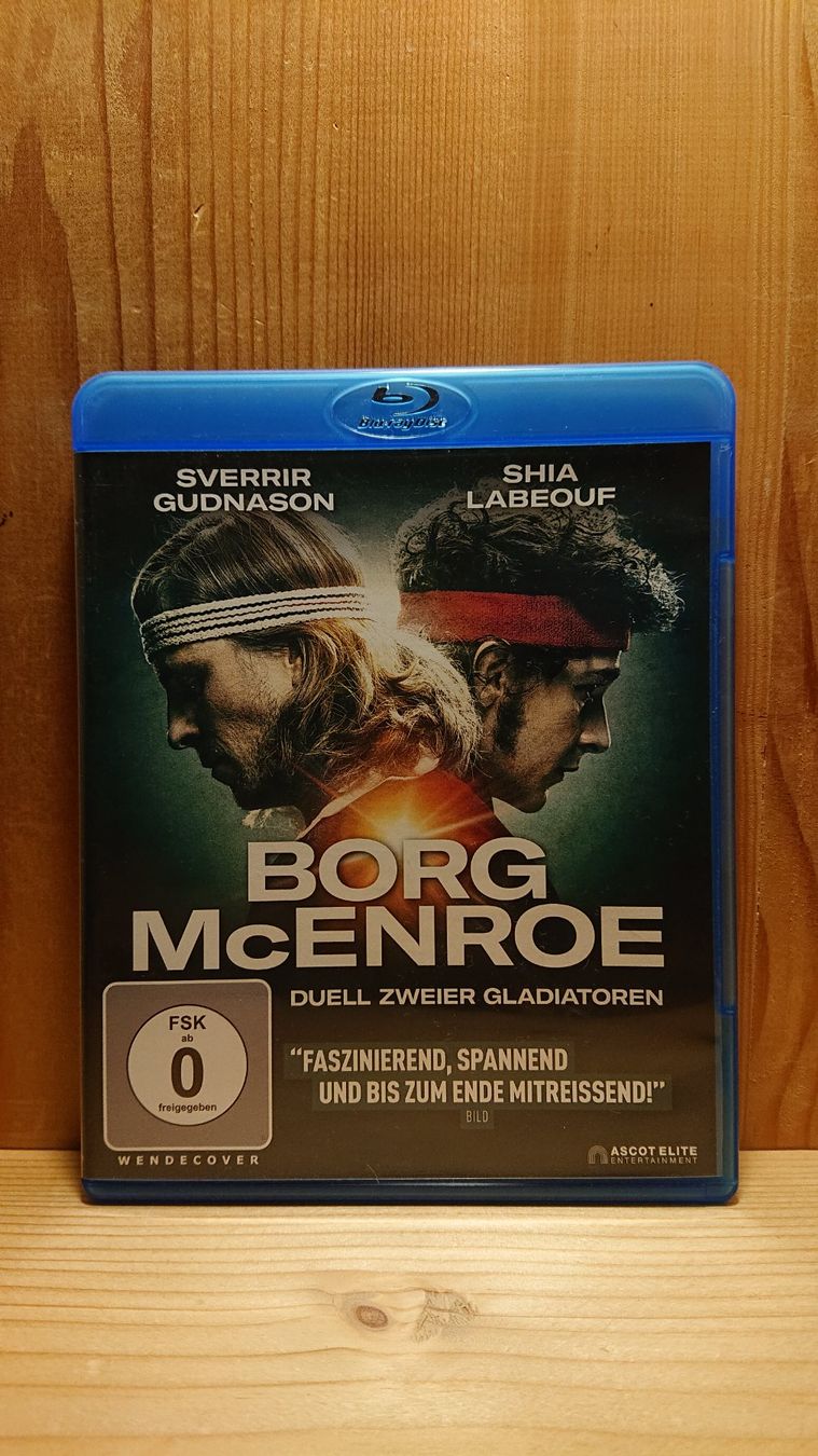 Tous les DVDs: BORG McENROE Blu-Ray mit Sverrir Gudnason – D'occasion à Wilderswil par Exebub