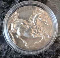 Hans Erni Silbermedaille 1969, Zirkus Knie, Silber Schweiz