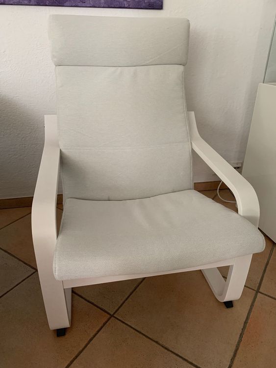 Schaukelstuhl von Ikea Weiss Kaufen auf Ricardo