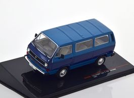 VW T3 Bus Phase I 1979-1985 blau / dunkelblau   1:43 von IXO