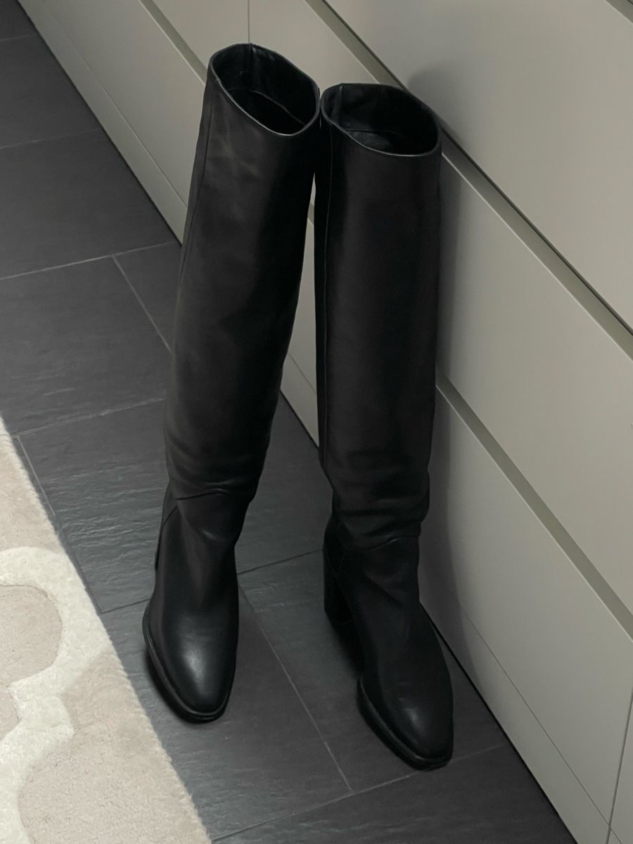 Massimo Dutti Scarpe da donna: Massimo Dutti Lederstiefel 37 – Usato da Winkel venduto da Glamour-Style 7