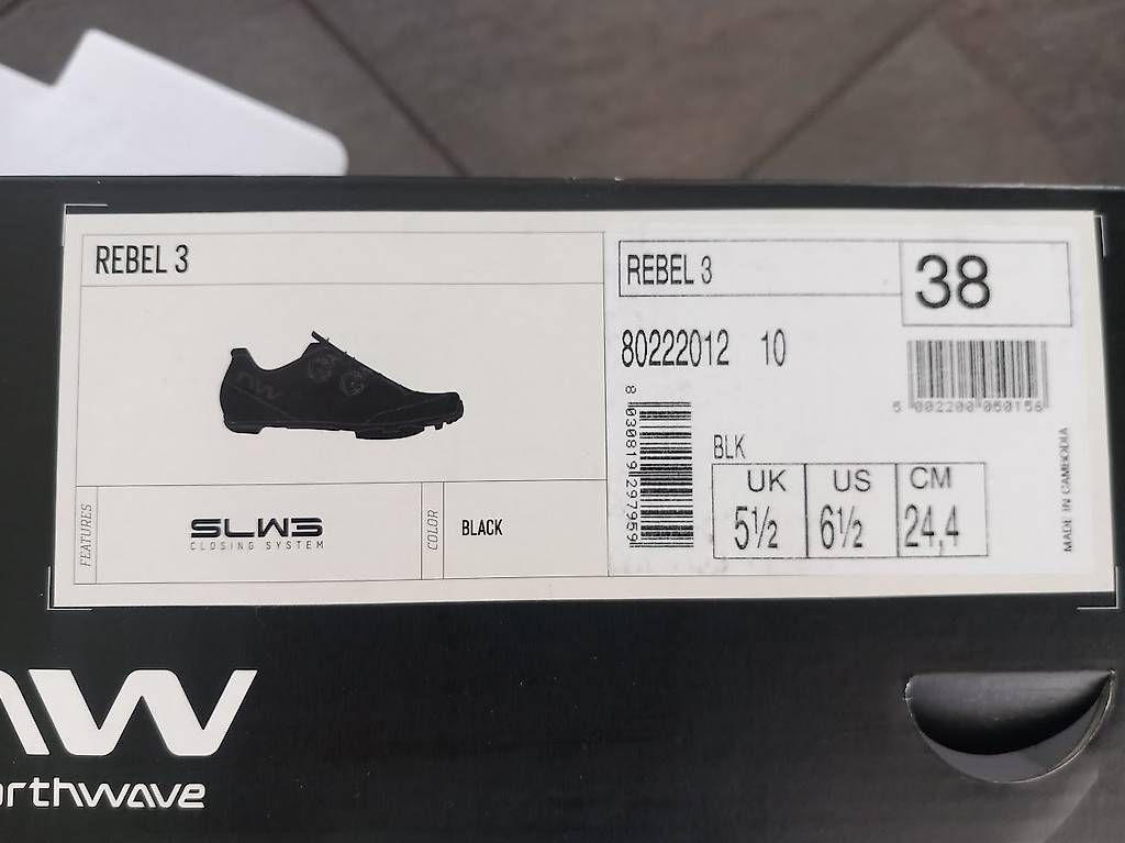 Scarpe da uomo: MTB Schuh - Northwave Rebel 3 Grösse 38 – Usato da Retschwil venduto da karinthuerig