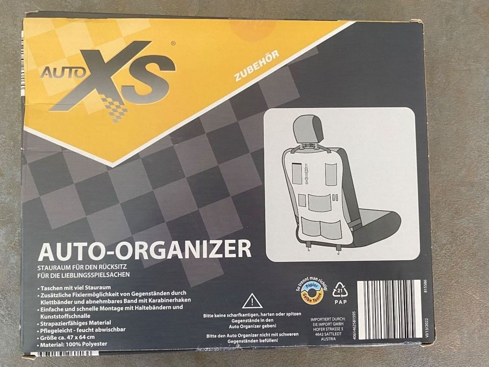 AUTO XS Auto-Organizer - Stauraum für Lieblingsspielsachen