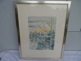 Bild- Aquarell? V.Santer 85