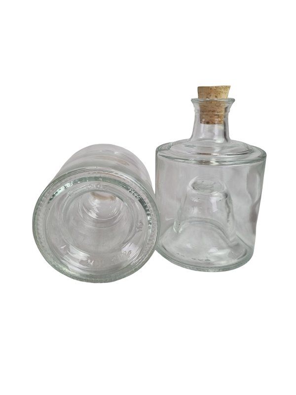 Altro in Stoviglie & Bicchieri: 2er Set transparente Dekoflasche aus Klarglas – Usato da Wangen b. Olten venduto da Restwert_Wangen 1