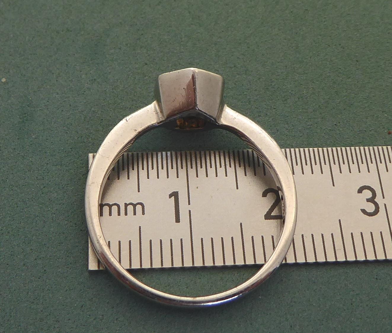 Anelli: Ring 925 Silber mit synthetischem Stein – Usato da Muri AG venduto da silvermouse007 3