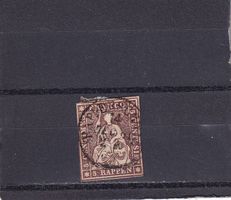 1856-57 Sitzende Helvetia