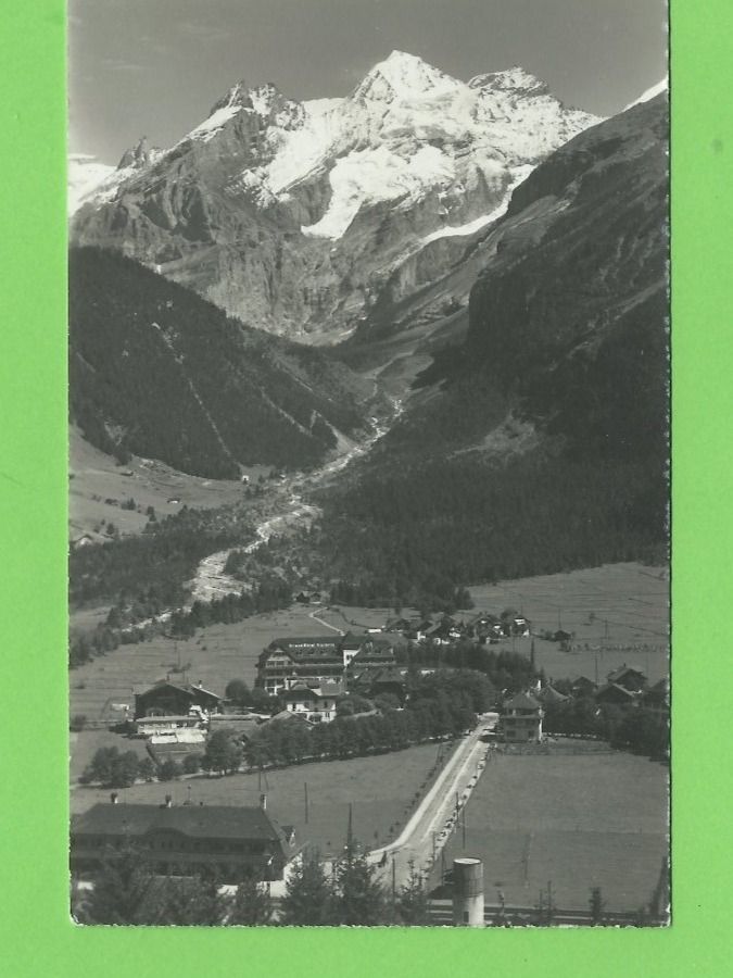 Cartoline postali: Kandersteg mit Blümlisalp – Usato da Zürich venduto da t24_de