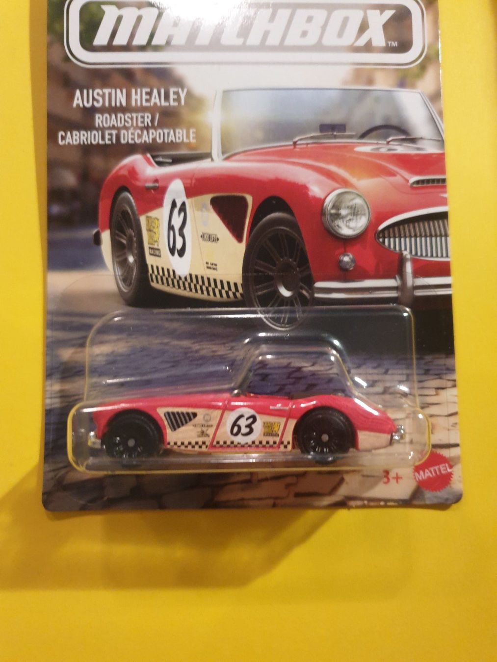 Matchbox Modellini d'auto: Matchbox AUSTIN HEALEY ROADSTER – Nuovo e nell'imballaggio originale da Oftringen venduto da Rotor 1