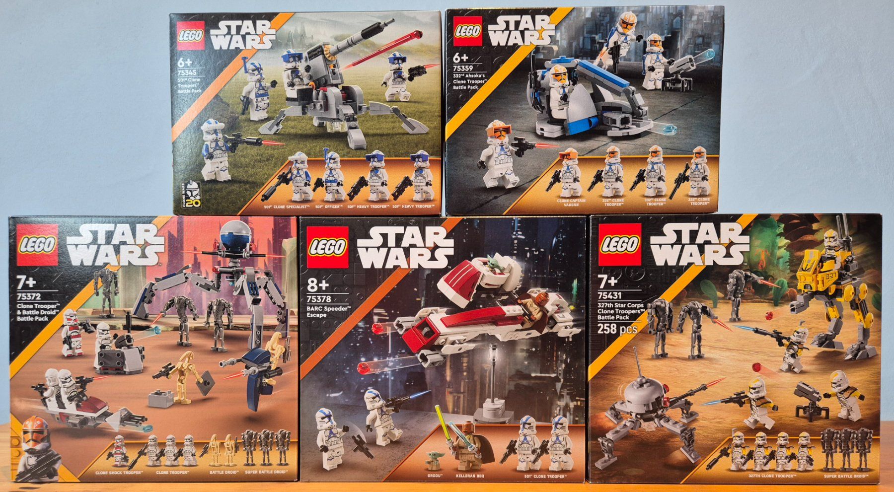 Lego Kit di costruzioni: Lego Star Wars Battle Packs Bundle - Neu & OVP – Nuovo e nell'imballaggio originale da Winterthur venduto da Guerc