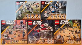 Lego Star Wars Battle Packs Bundle - Neu & OVP
