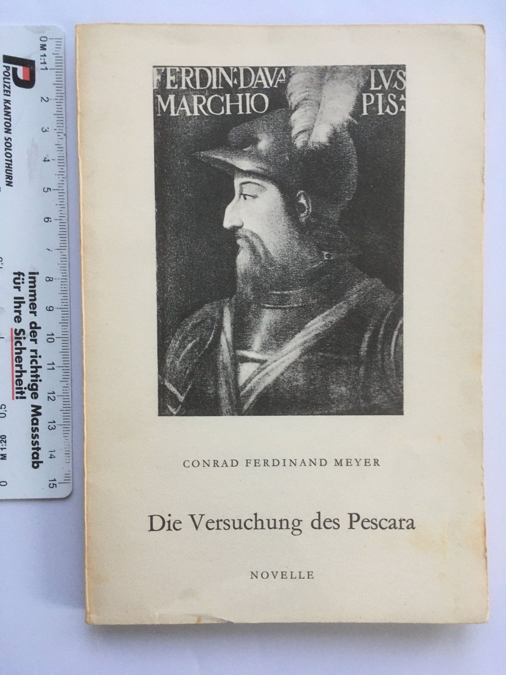 Bücher: Die Versuchung des Pescara - C.F. Meyer (1959) – Gebraucht aus Grenchen von Kogi7