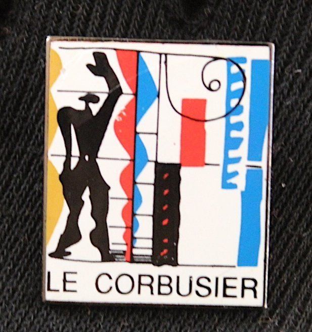 Placchette & Badge: Pin Modulor Design  , Architekt Le Corbusier – Usato da Locarno venduto da madame-tus-sauds