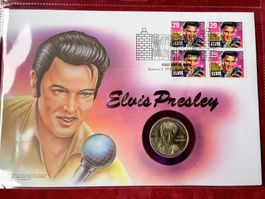 ELVIS PRESLEY Numisbrief 8.1.1993 - SAO TOME & P 500 D. 1993