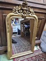 Spiegel Barock Stil mit Putten und Blumengirlande (D1)