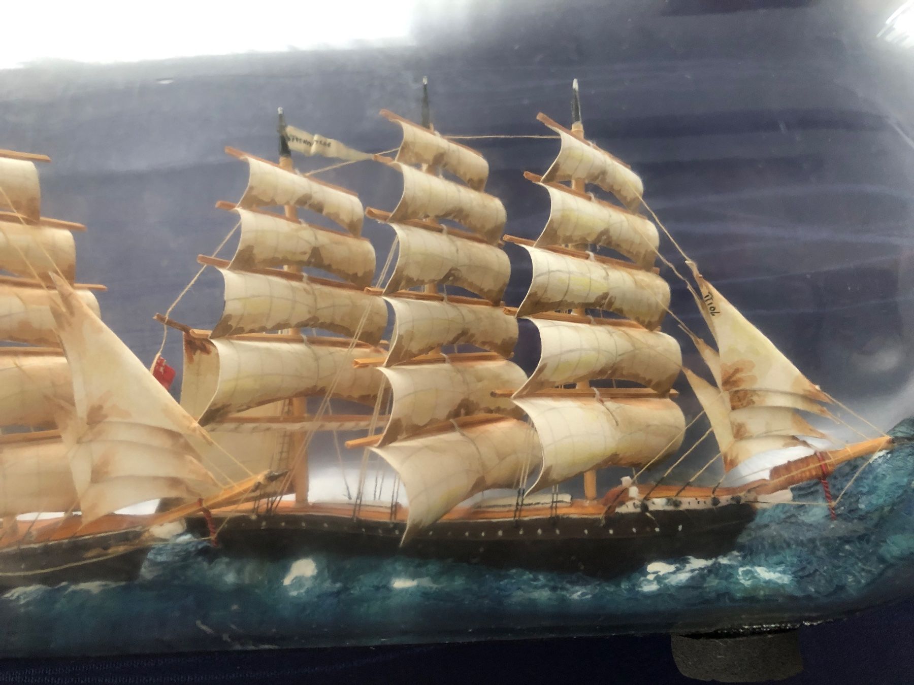 Kit di modellismo & Modellini statici: Buddelschiff / Flaschenschiff CUTTY SARK & THERMOPYLAE – Usato da Steffisburg venduto da bwt56 3