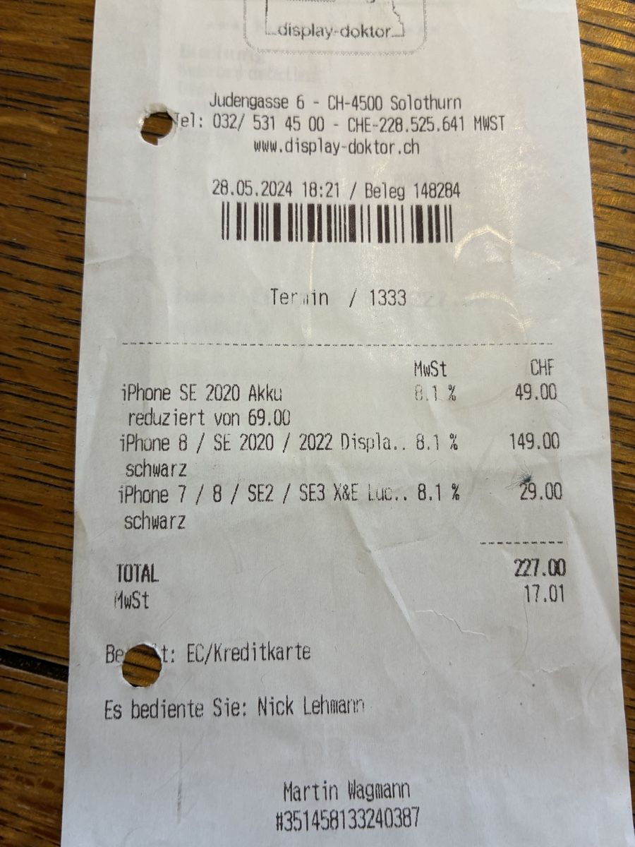 Apple Handys / Smartphones: iphone 6s – Gebraucht aus Langendorf von wagi63 2