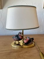 Sehr hübsche Tischlampe mit zwei Enten