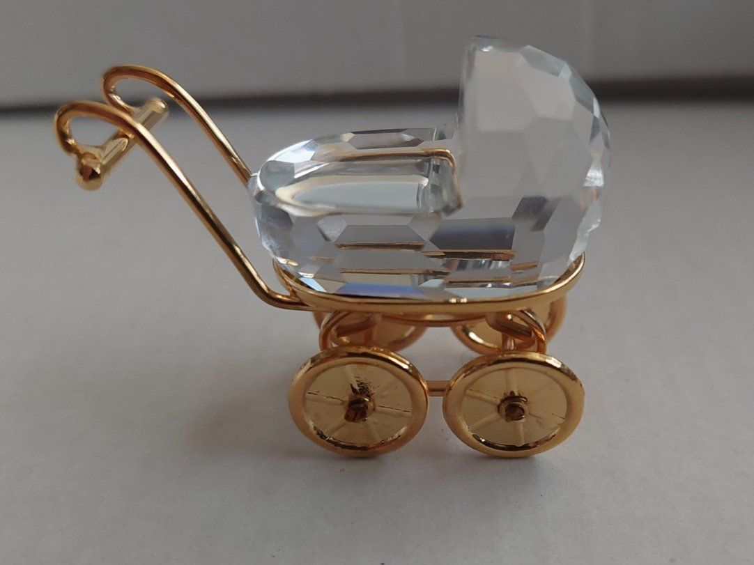 Swarovski Figuren: Swarovski Crystal Memories Kinderwagen – Gebraucht aus Aurigeno von AnnaM46