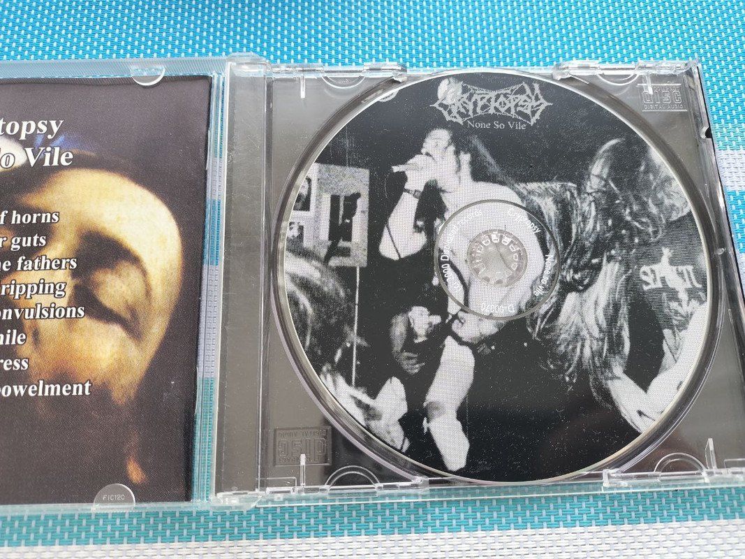 CD: CRYPTOPSY None so vile CD 2000 Carcass Morgoth Suffocation – Usato da Gersau venduto da pjs_687j 1
