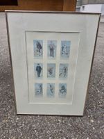 Golf-Bilderrahmen, seltene Golfszene, Vintage, Top Zustand!