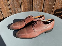 Navy Boot Switzerland Business Herrenschuhe Leder Gr 43