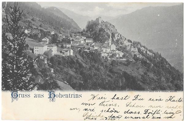 Cartoline postali: Hohentrins Gesamtansicht – Usato da Olten venduto da clotaldi