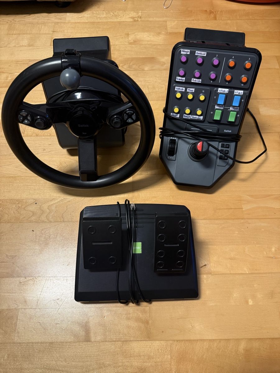 Logitech Controller: Logitech G Saitek Farm Sim Controller – Neu (gemäss Beschreibung) aus Altstätten SG von jas_s9fk