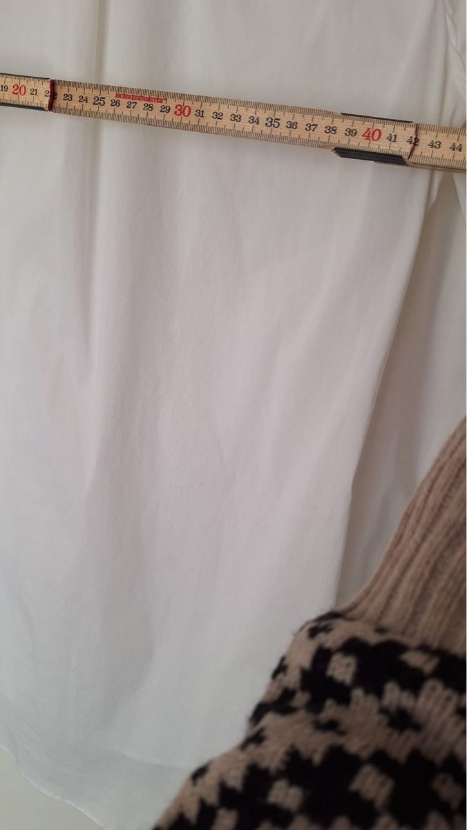 Blusen: Weisse Tunika-Bluse ARTIGIANO Gr. 34 – Gebraucht aus Stans von lion85 2