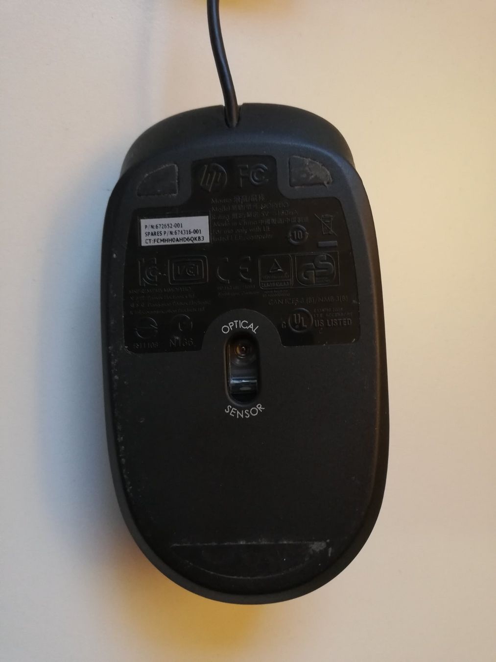 Hewlett Packard Mouse: Maus – Usato da Rothrist venduto da GIWALD 1