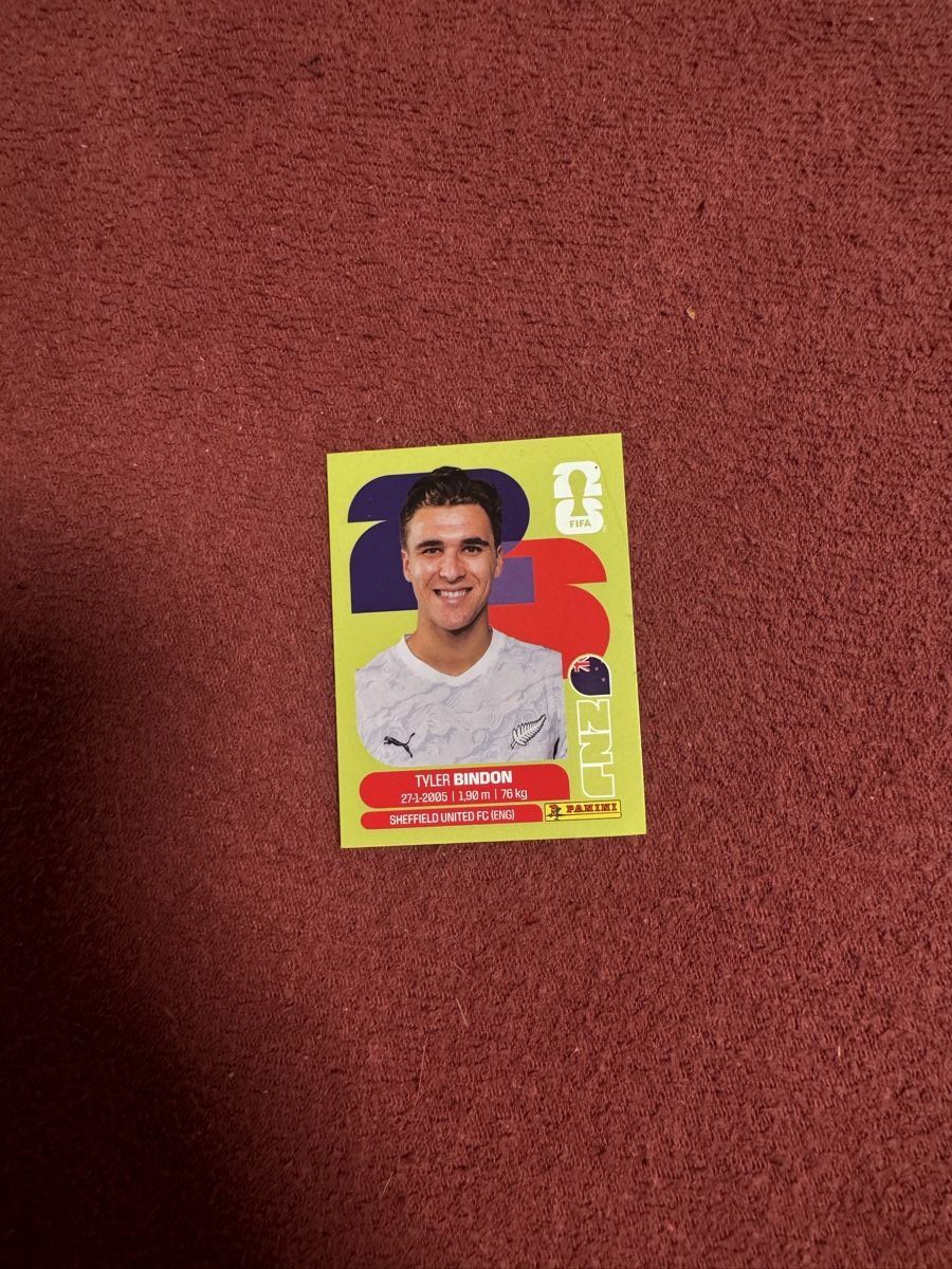 Panini Carte collezionabili: Panini Sticker Tyler Bindon Neuseeland Nr. 7 – Nuovo (secondo la descrizione) da Heiden venduto da Sarah139