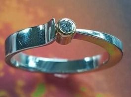 Toller Brilliantring, 18 Karat - 750Gold