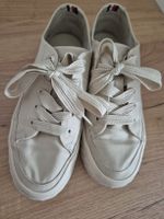 Tommy Hilfiger Turnschuhe Plateau beige Grösse 37