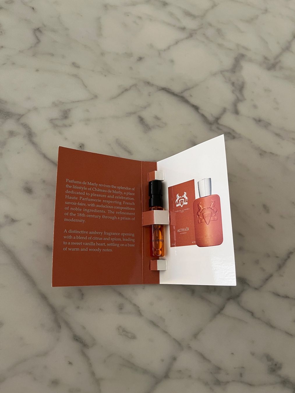 Profumi & Eau de Toilette: Parfums De Marly Althair Sample 1.5ml – Nuovo e nell'imballaggio originale da Wetzikon ZH venduto da MW.S 2