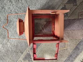 Vintage Laterne mit Kugelkerze