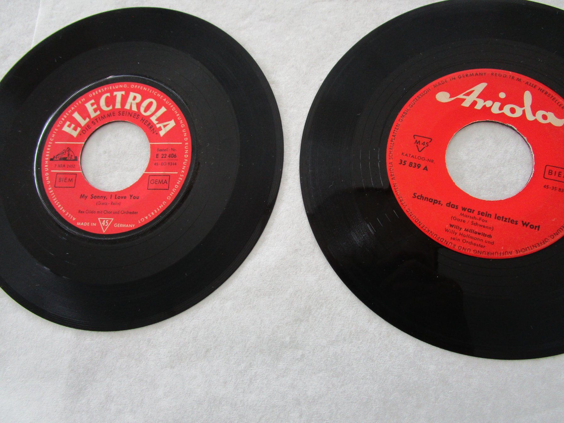 Vinyles: Single Schallplatten Sammlung 4 – D'occasion à Grenchen par Uhus15 1