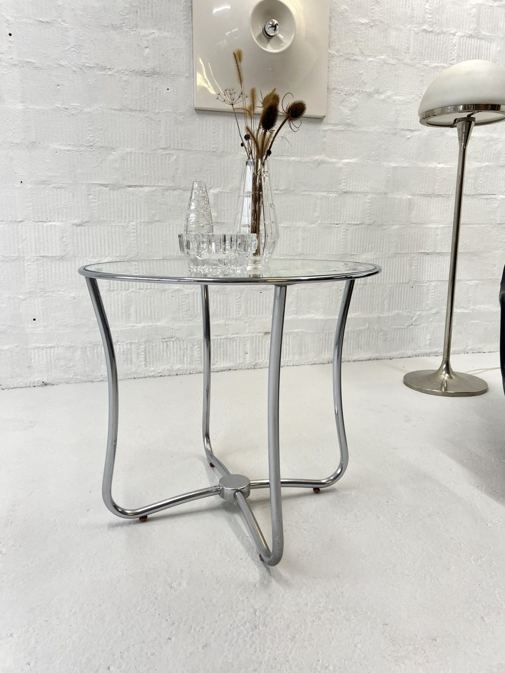 Tische: Bauhaus Chrom-Coffeetable I 50er Jahre – Gebraucht aus Walzenhausen von stilvollwohnen 2