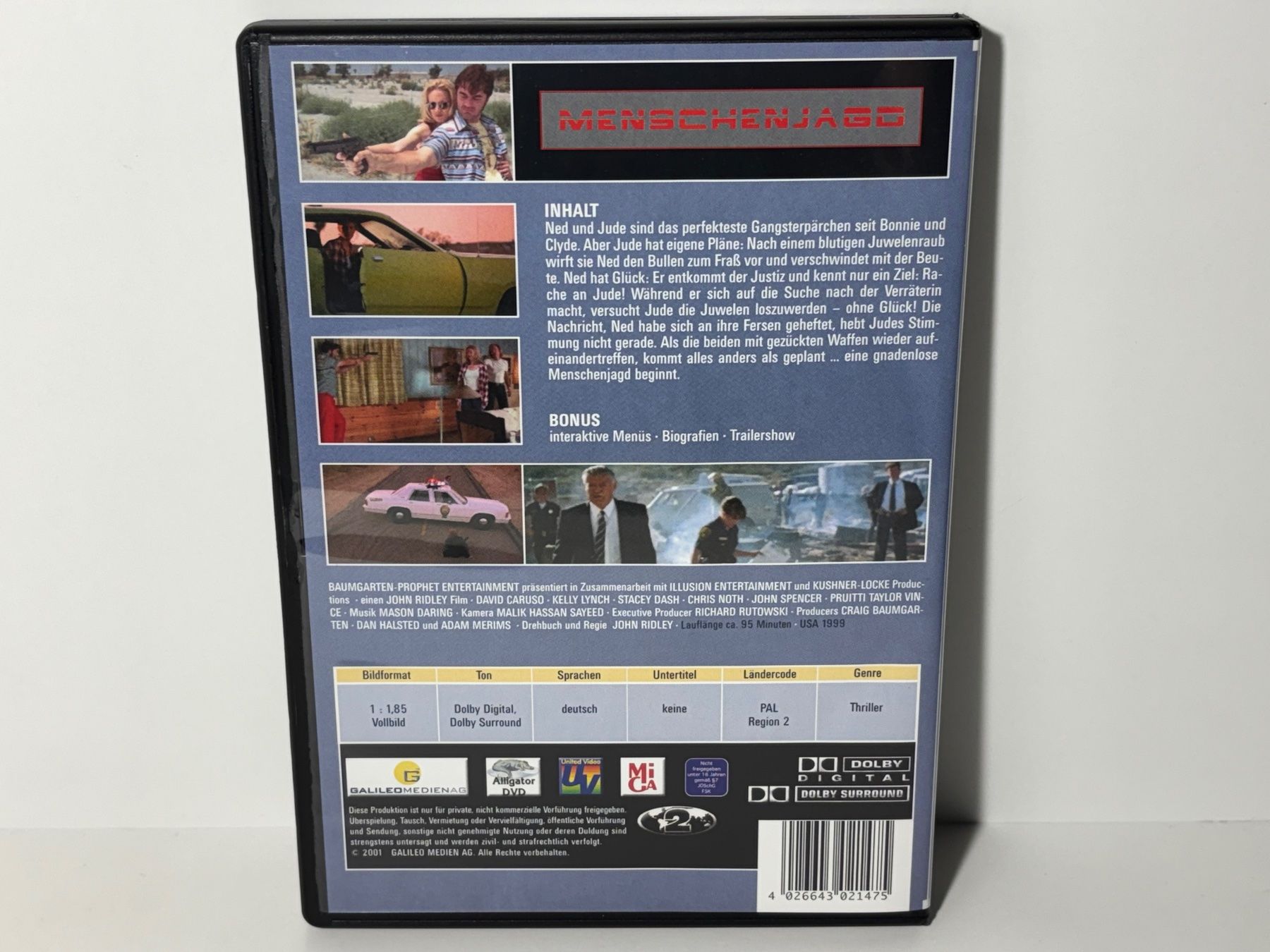 Tutti i DVDs: The Hunt - Menschenjagd DVD – Usato da Wilderswil venduto da Sstriker 1